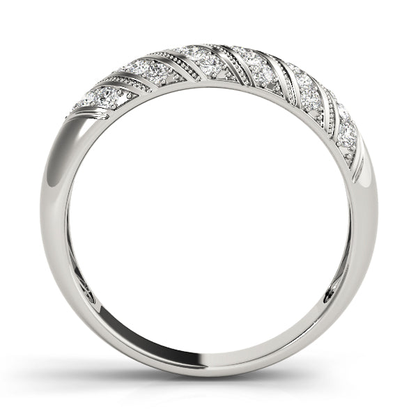 Pave Diamond Wedding Band · 0.28 ct tw