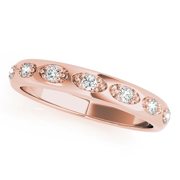 Pave Diamond Wedding Band · 0.14 ct tw