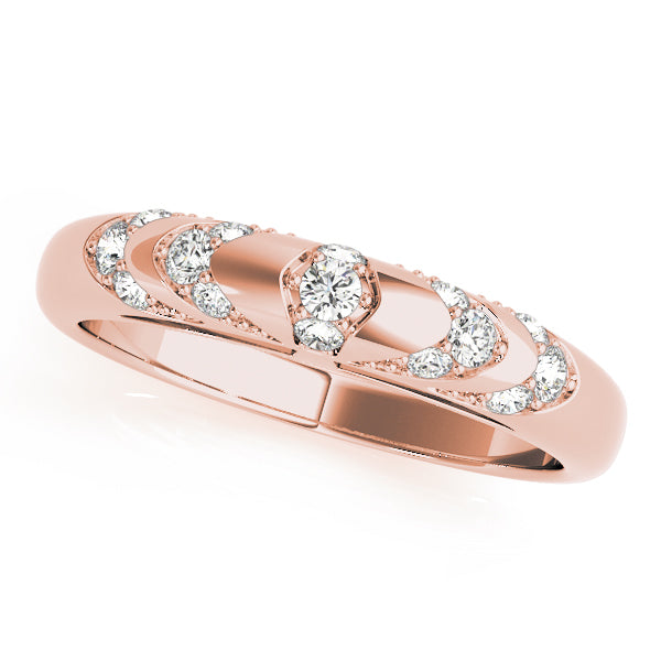 Pave Diamond Wedding Band · 0.26 ct tw