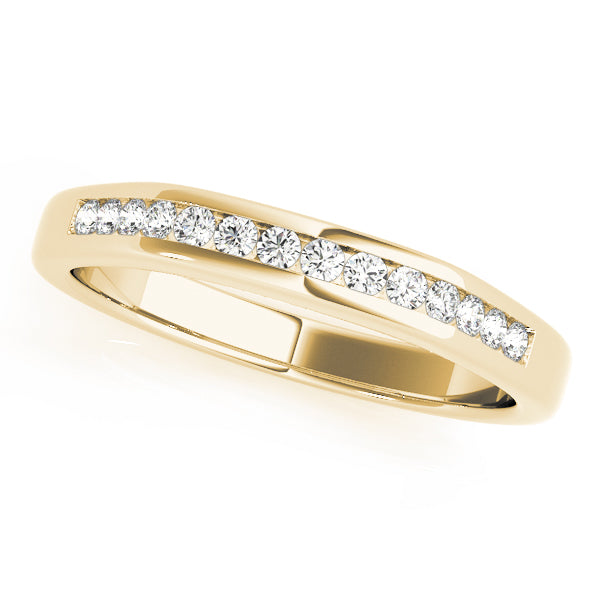Channel Set Diamond Wedding Band · 0.21 ct tw