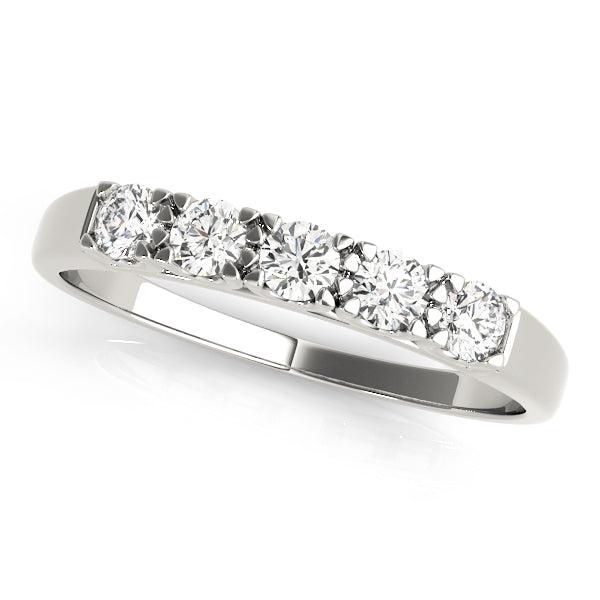 Prong Set Diamond Wedding Band · 0.10 ct tw