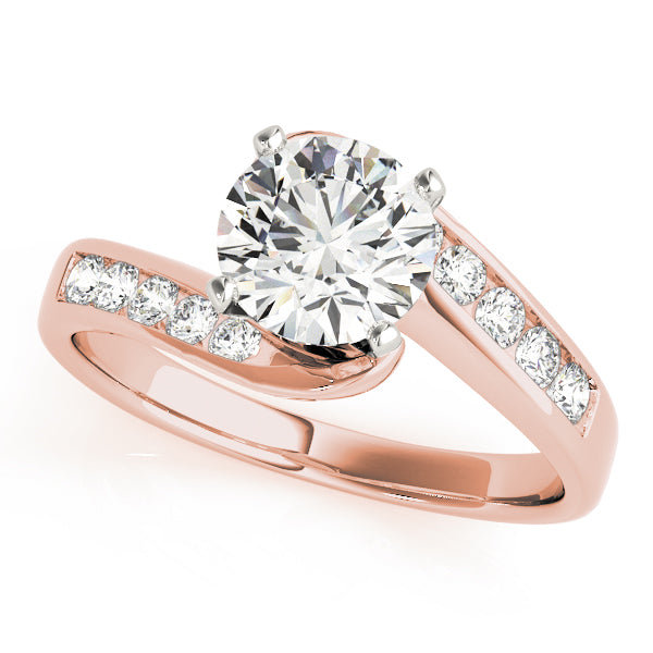 Bypass Diamond Engagement Ring · 0.21 ct tw