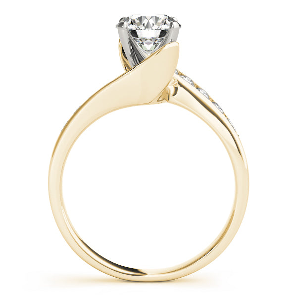 Bypass Diamond Engagement Ring · 0.21 ct tw