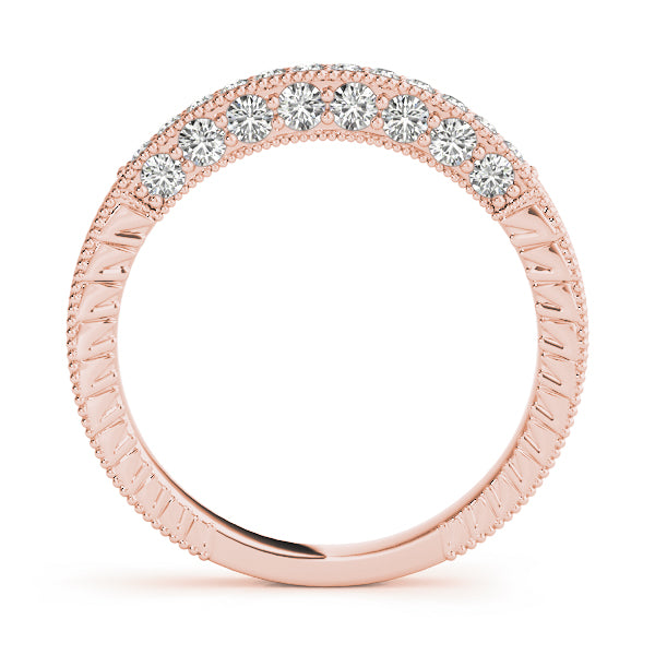 Pave Diamond Wedding Band · 0.28 ct tw
