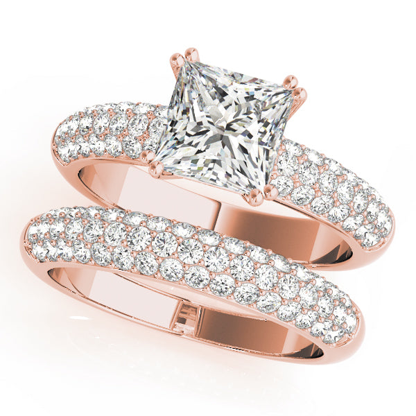 Cushion Pave Diamond Engagement Ring · 2.44 ct tw
