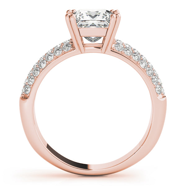 Cushion Pave Diamond Engagement Ring · 2.44 ct tw