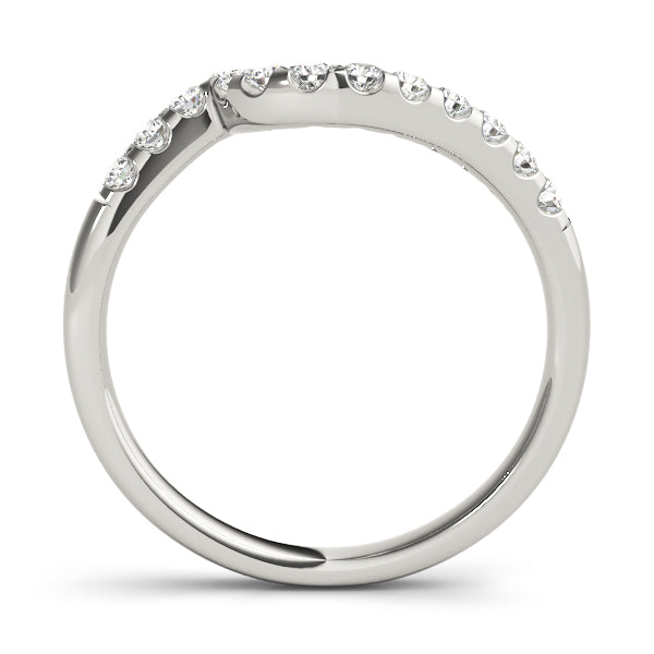 Curved Diamond Wedding Band · 0.72 ct tw