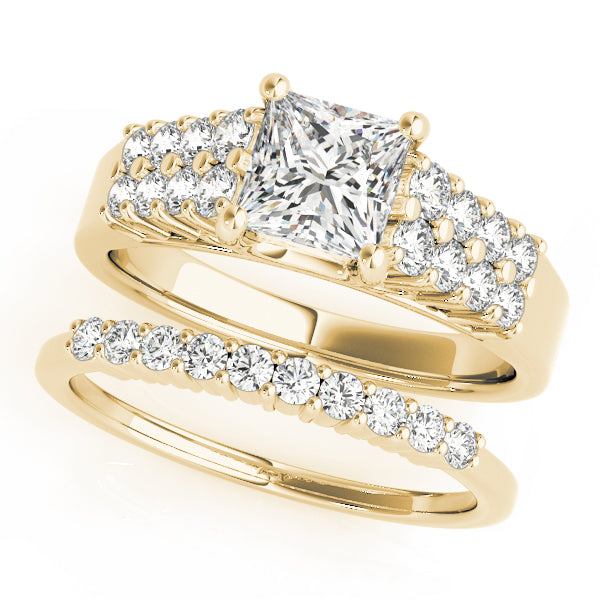 Pave Diamond Engagement Ring · 0.50 ct tw