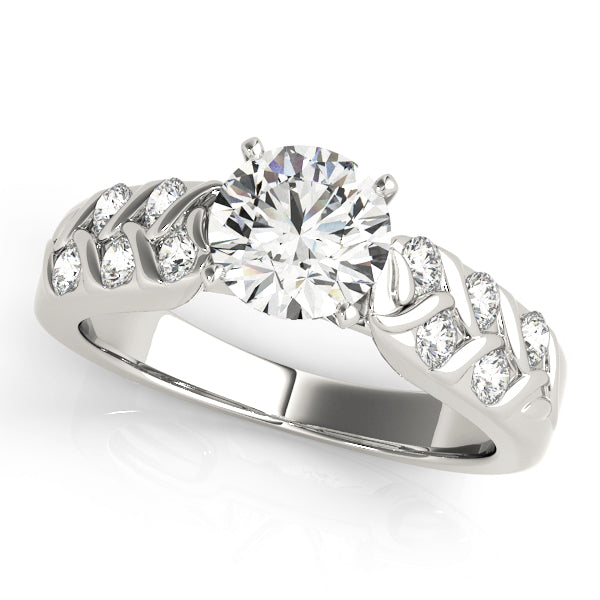 Multi-Row Diamond Engagement Ring · 0.40 ct tw