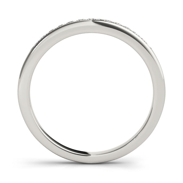 Channel Set Diamond Wedding Band · 0.12 ct tw