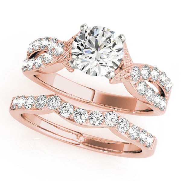 Multi-Row Diamond Engagement Ring · 0.45 ct tw