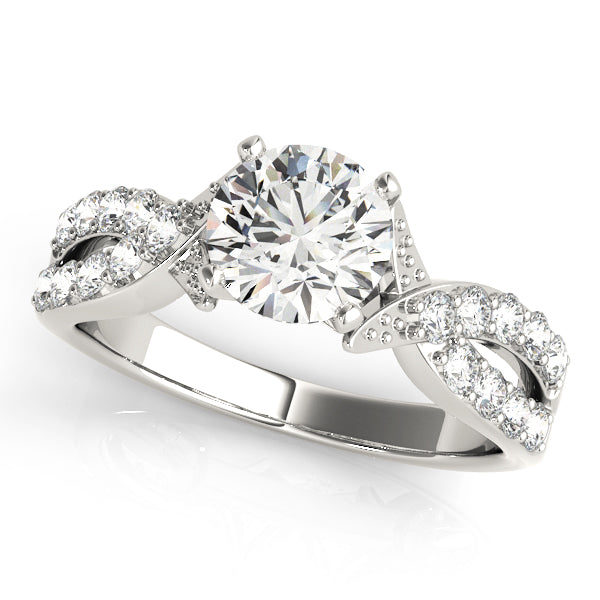 Multi-Row Diamond Engagement Ring · 0.45 ct tw