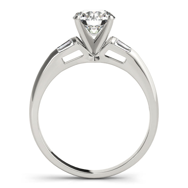 Baguette Fancy Shape Diamond Engagement Ring · 0.16 ct tw