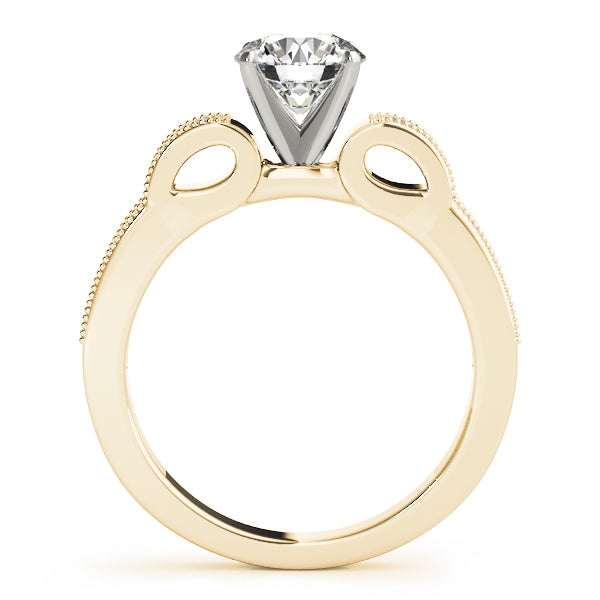 Single Row Prong Set Diamond Engagement Ring · 0.16 ct tw