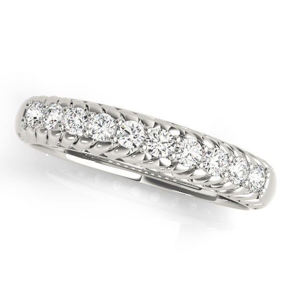 Channel Set Diamond Wedding Band · 0.25 ct tw