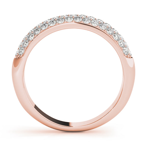 Pave Diamond Wedding Band · 0.46 ct tw