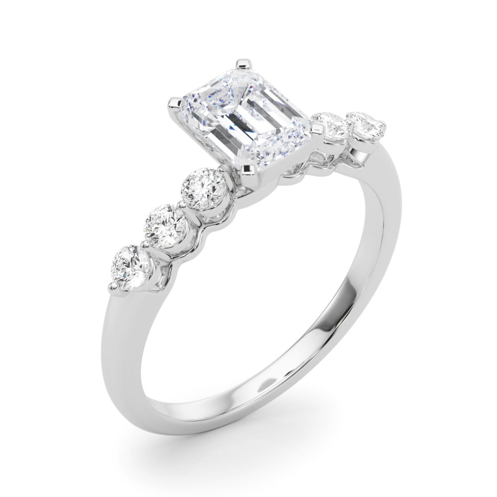 Single Row Prong Set Diamond Engagement Ring · 0.30 ct tw