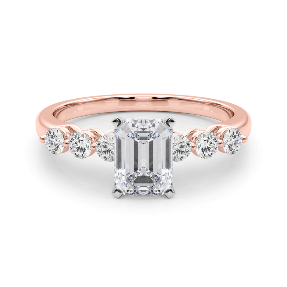 Single Row Prong Set Diamond Engagement Ring · 0.30 ct tw