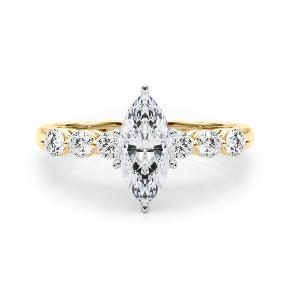 Single Row Prong Set Diamond Engagement Ring · 0.30 ct tw
