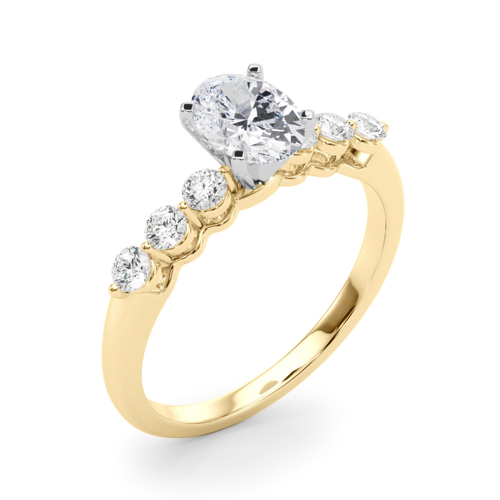 Single Row Prong Set Diamond Engagement Ring · 0.30 ct tw