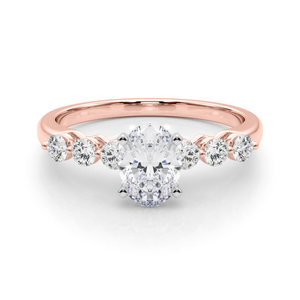 Single Row Prong Set Diamond Engagement Ring · 0.30 ct tw