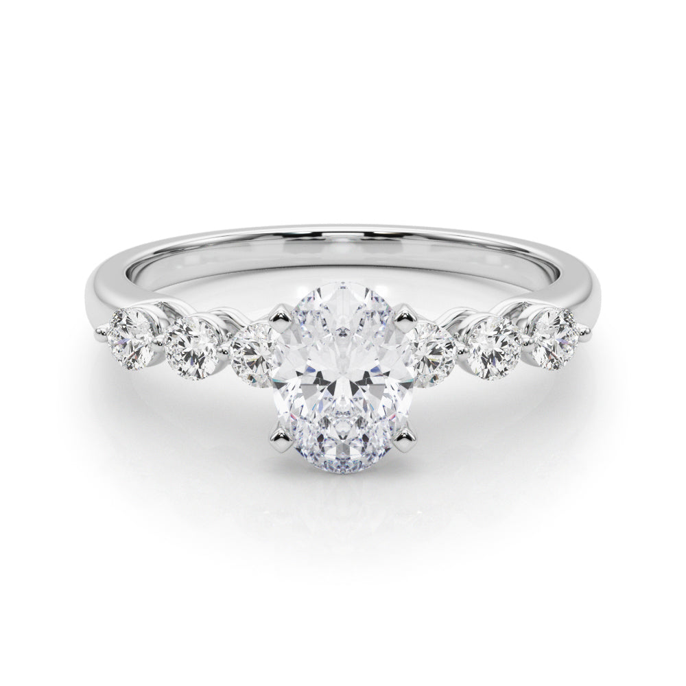 Single Row Prong Set Diamond Engagement Ring · 0.30 ct tw