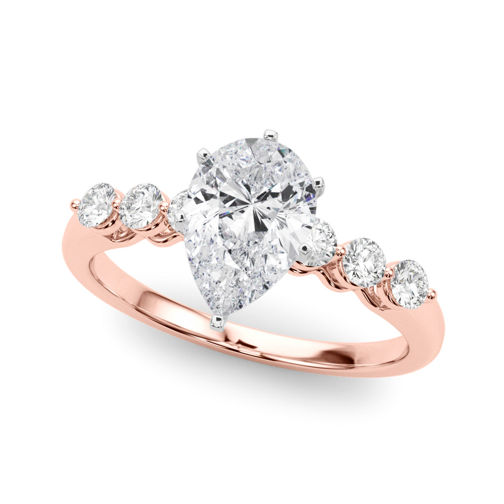 Single Row Prong Set Diamond Engagement Ring · 0.30 ct tw
