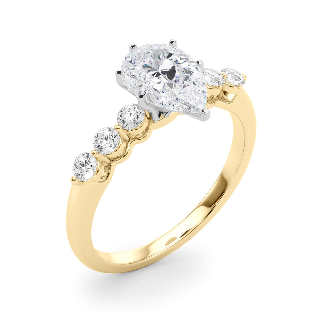 Single Row Prong Set Diamond Engagement Ring · 0.30 ct tw