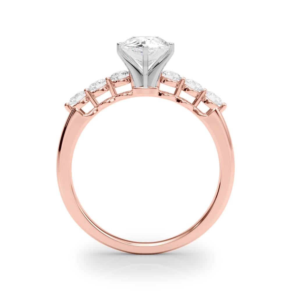 Single Row Prong Set Diamond Engagement Ring · 0.30 ct tw