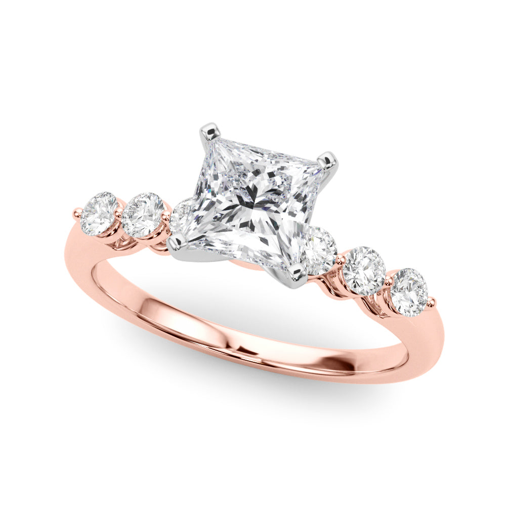 Single Row Prong Set Diamond Engagement Ring · 0.30 ct tw