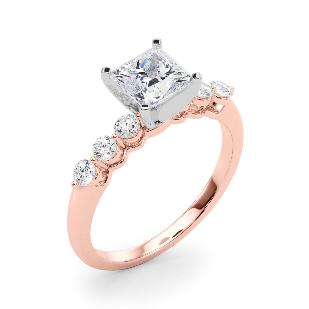 Single Row Prong Set Diamond Engagement Ring · 0.30 ct tw