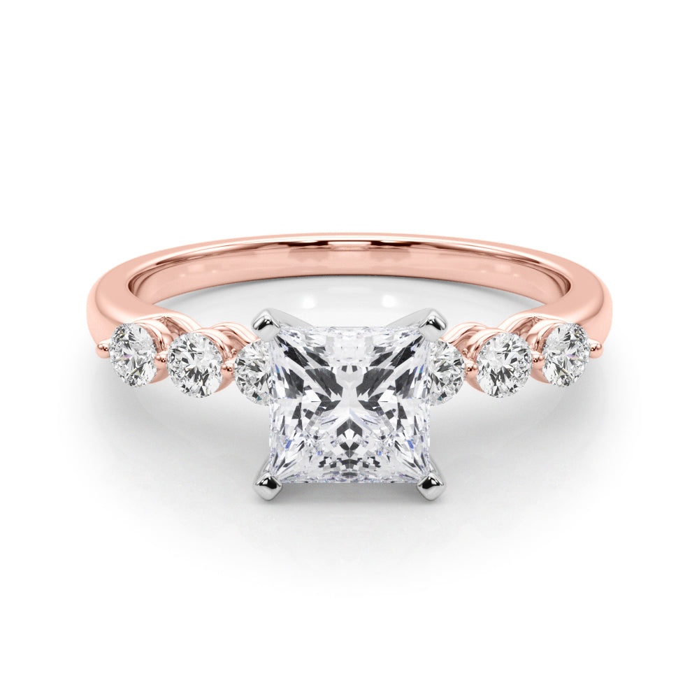 Single Row Prong Set Diamond Engagement Ring · 0.30 ct tw