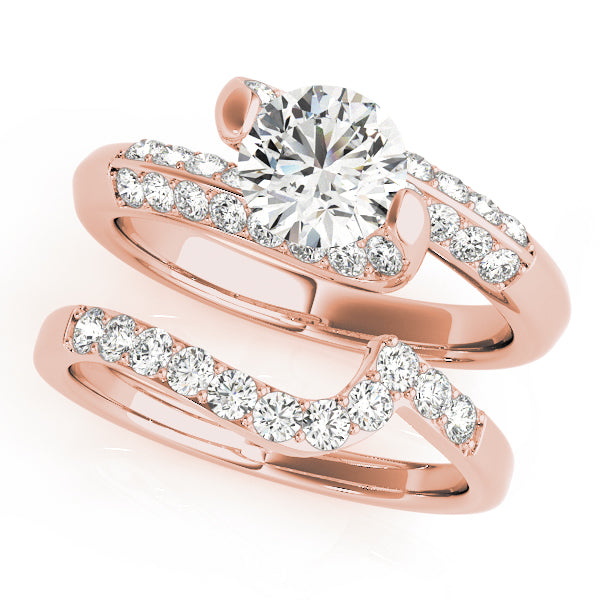 Multi-Row Diamond Engagement Ring · 0.44 ct tw