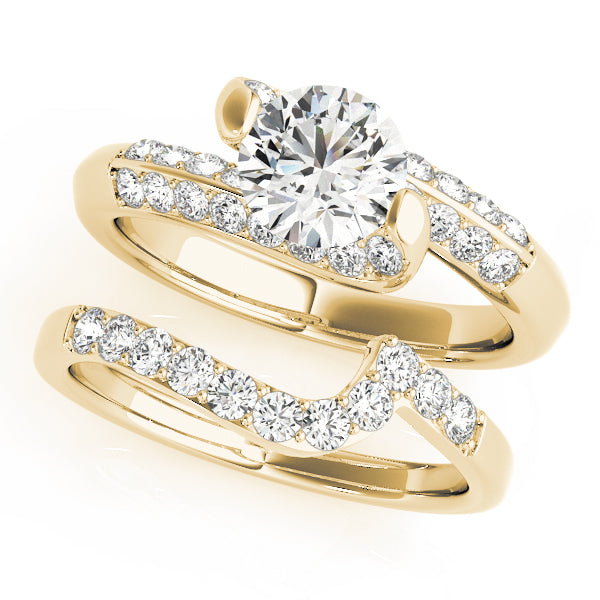 Multi-Row Diamond Engagement Ring · 0.44 ct tw