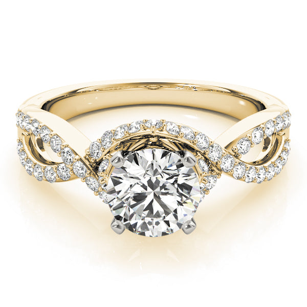 Multi-Row Diamond Engagement Ring · 0.39 ct tw