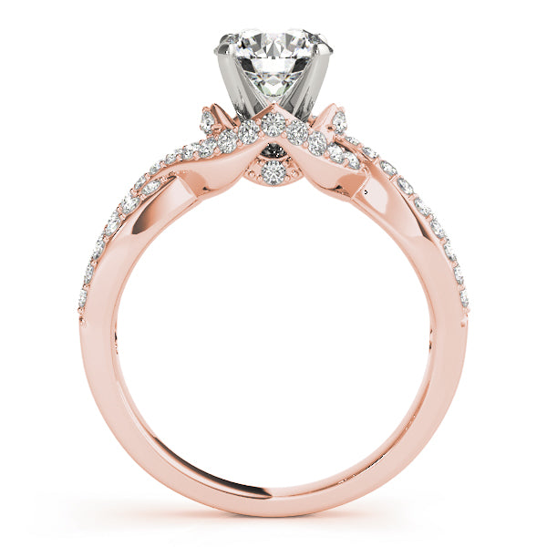 Multi-Row Diamond Engagement Ring · 0.39 ct tw