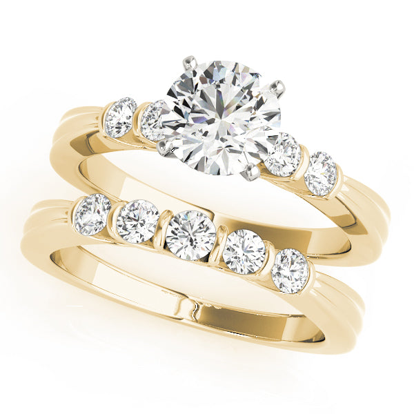 Single Row Prong Set Diamond Engagement Ring · 0.40 ct tw