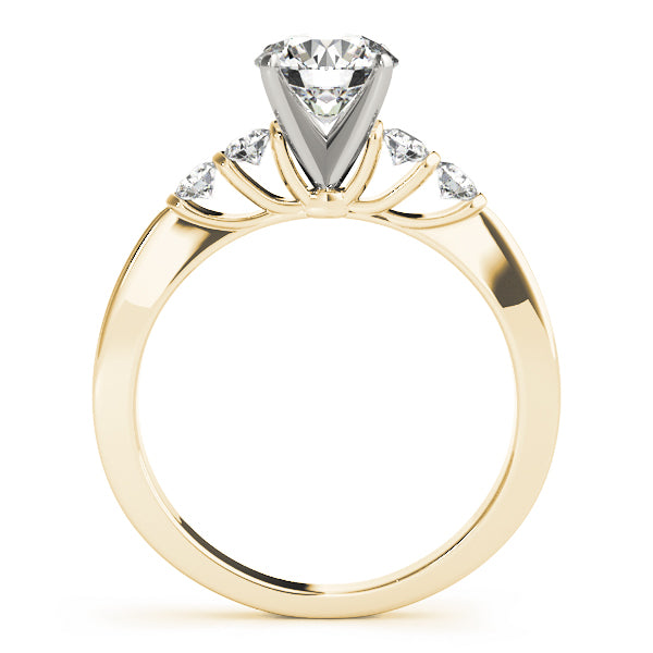 Single Row Prong Set Diamond Engagement Ring · 0.40 ct tw