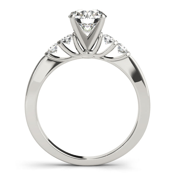 Single Row Prong Set Diamond Engagement Ring · 0.40 ct tw