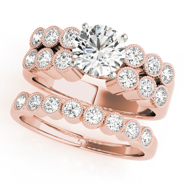 Multi-Row Diamond Engagement Ring · 0.48 ct tw
