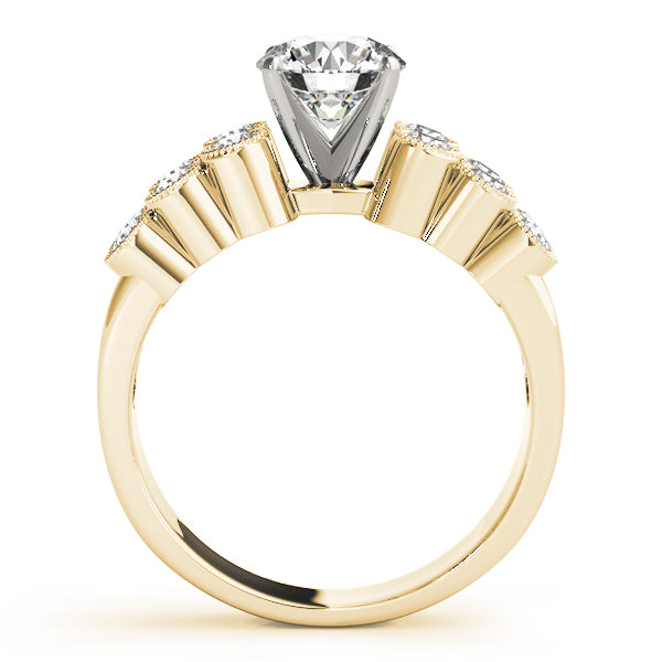 Multi-Row Diamond Engagement Ring · 0.48 ct tw