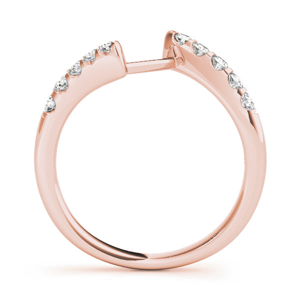 Curved Diamond Wedding Band · 0.20 ct tw