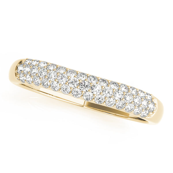 Pave Diamond Wedding Band · 0.25 ct tw