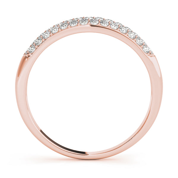 Pave Diamond Wedding Band · 0.25 ct tw
