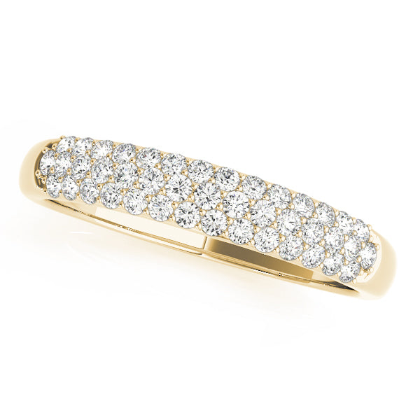 Pave Diamond Wedding Band · 0.41 ct tw