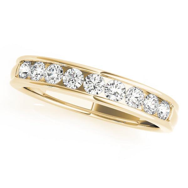 Channel Set Diamond Wedding Band · 0.45 ct tw