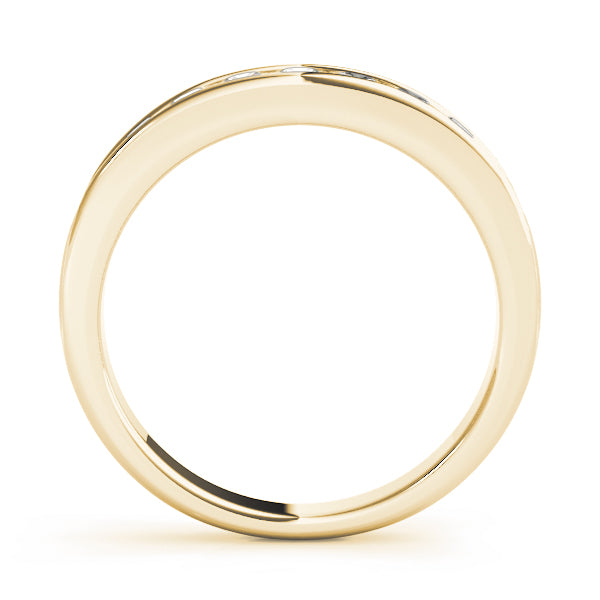 Channel Set Diamond Wedding Band · 0.45 ct tw