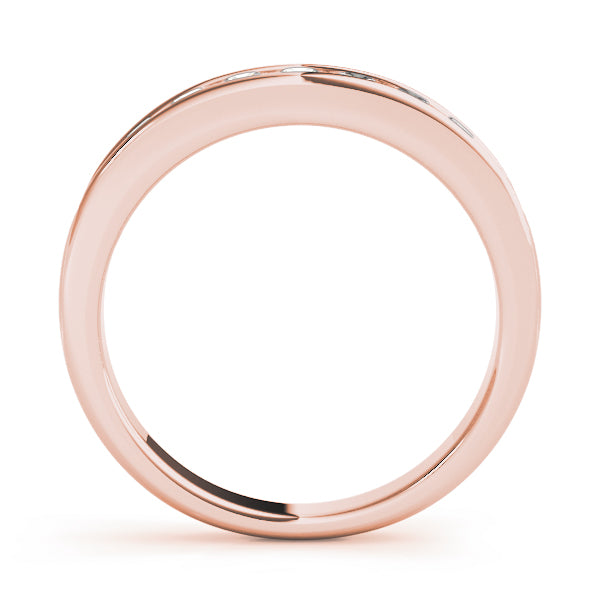 Channel Set Diamond Wedding Band · 0.45 ct tw