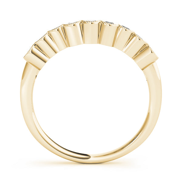 Curved Diamond Wedding Band · 0.45 ct tw