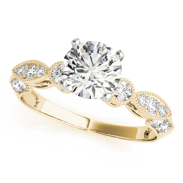 Multi-Row Diamond Engagement Ring · 0.14 ct tw